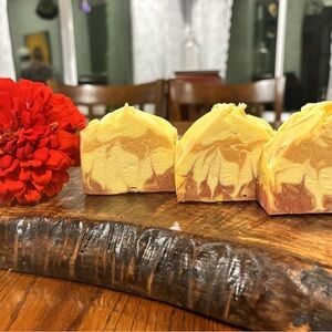 Handcrafted Pumpkin Soap Bars